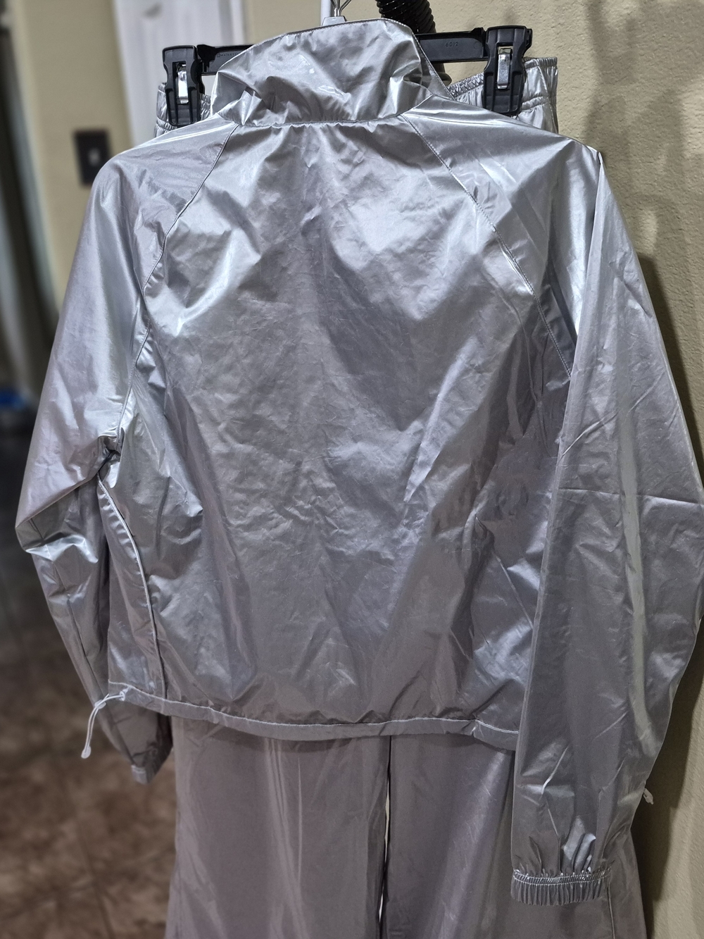Adidas Women's F50 Silver Track Jacket & Wide-leg pants Size S - Picture 5 of 10